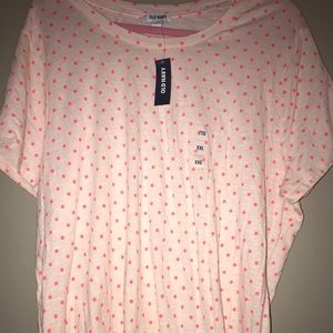 NWT Old Navy Polka Dot Tee